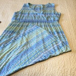 J Jill Sleeveless Maxi Dress